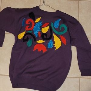 VINTAGE abstract sweater